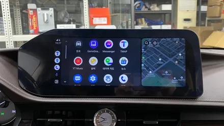 렉서스 ES LX UX GS 안드로이드 올인원 네비 시공으로 티맵 유튜브 넷플릭스 시청 가능 / 성남,분당,판교
