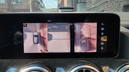 벤츠 GLA 45 AMG 순정 어라운드뷰 카메라 장착 완료 / 성남,분당,판교
