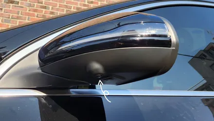 벤츠 GLA 45 AMG 순정 어라운드뷰 카메라 장착 완료 / 성남,분당,판교