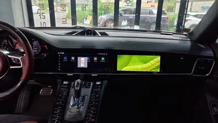 파나메라970 GTS 차량에 듀얼 안드로이드올인원 시공 / 서울 중랑