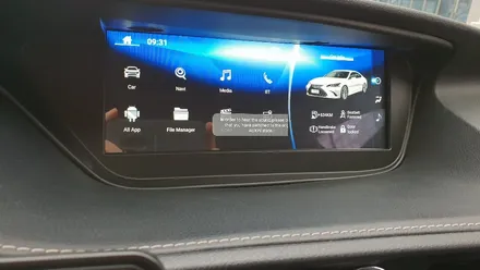 2017년식 렉서스 ES 300h 안드로이드 와이드 모니터 장착 / 서울 중랑