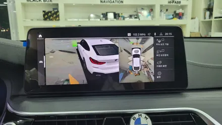 BMW 6GT 순정 서라운드뷰 레트로핏 시공 / 성남,분당,판교