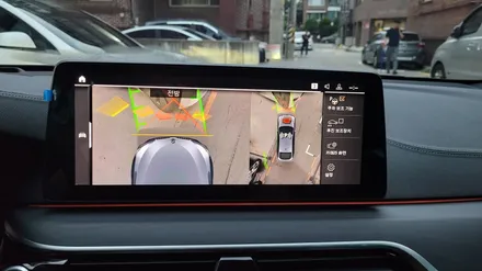 BMW 6GT 순정 서라운드뷰 시공과 에프터 제품 시공 비교 / 성남,분당,판교