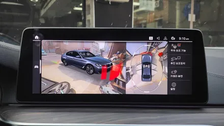 파킹어시스트? BMW 서라운드뷰 모니터 옵션 시공 끝 / 성남,분당,판교