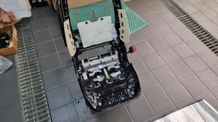 벤츠 gla 250 전동시트+통풍시트 시공 / 서울 중랑