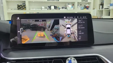 BMW 6GT 순정 서라운드뷰 레트로핏 시공 / 성남,분당,판교