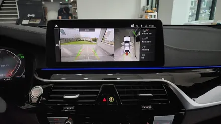 BMW 6GT 차량에 순정 어라운드뷰 옵션 시공 / 성남,분당,판교
