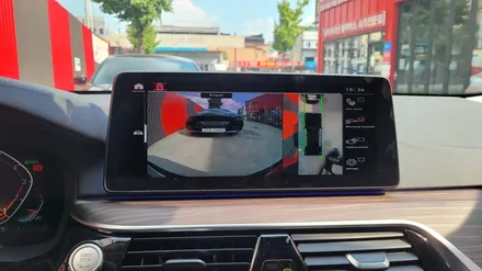 BMW 6GT 순정 서라운드뷰 시공과 에프터 제품 시공 비교 / 성남,분당,판교