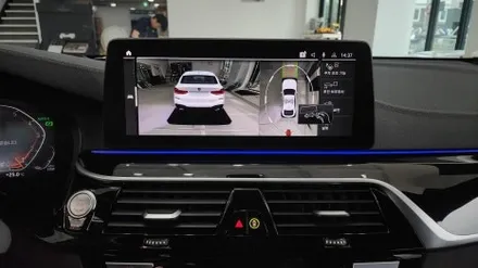 BMW 6GT 차량에 순정 어라운드뷰 옵션 시공 / 성남,분당,판교
