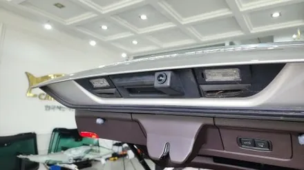파나메라970 차량에 듀얼 안드로이드올인원과 어라운드뷰 시공 가격 / 성남,분당,판교