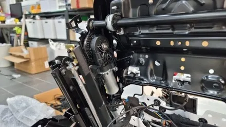 벤츠 gla 250 전동시트+통풍시트 시공 / 서울 중랑