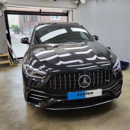 벤츠 GLA 45 AMG 차량에 순정 어라운드뷰 시공 / 성남,분당,판교