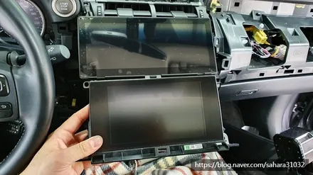 렉서스 NX 안드로이드 올인원 모니터 장착 시공 / 서울 중랑