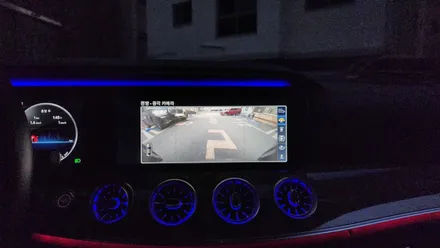 벤츠 CLS300 차량에 빠진 순정 어라운드뷰 옵션 채워넣기 / 성남,분당,판교
