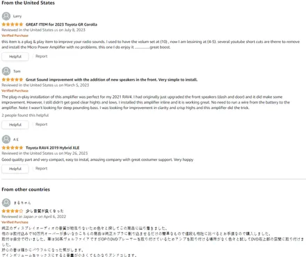 토요타 차량의 순정 오디오 음질을 대폭 개선시켜주는 일본 비트소닉 마이크로 파워앰프 소개 / 성남,분당,판교