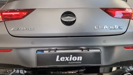 벤츠 CLA 45AMG 차량에 순정 어라운드뷰, 반자율확장코딩 시공 / 서울 중랑