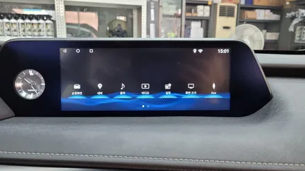 렉서스 UX 안드로이드 올인원 모니터 시공 / 성남,분당,판교