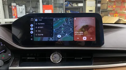 렉서스 ES LX UX GS 안드로이드 올인원 네비 시공으로 티맵 유튜브 넷플릭스 시청 가능 / 성남,분당,판교