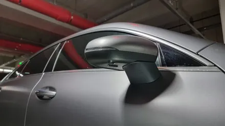 벤츠 CLA 45AMG 차량에 순정 어라운드뷰, 반자율확장코딩 시공 / 서울 중랑