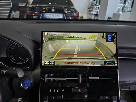 토요타 아발론 차량에 12.3인치 안드로이드올인원 시공 (카플레이, 안드로이드오토) / 성남,분당,판교