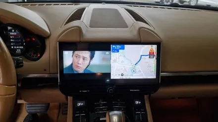 포르쉐 카이엔 958 안드로이드 올인원모니터 + AHD후방카메라 교체 시공 / 서울 중랑