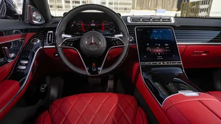 W223 S Class 블랙 피아노 라커 우드 트림 / 성남,분당,판교