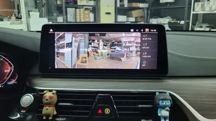 BMW 6GT 차량에 순정 어라운드뷰 시공 / 성남,분당,판교
