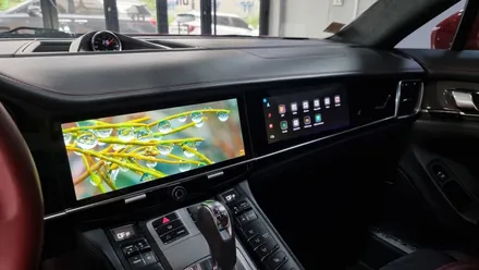 파나메라970 GTS 차량에 듀얼 안드로이드올인원 시공 / 서울 중랑