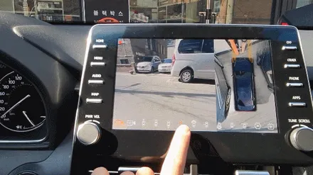 도요타 아발론 하이브리드 서라운드뷰 모니터 시공 / 성남,분당,판교