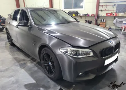 bmw 520d 블랙브러쉬에거 다이아몬드화이트로 재시공!! (7000rpm) / 청주, 오창, 진천, 세종, 대전, 천안