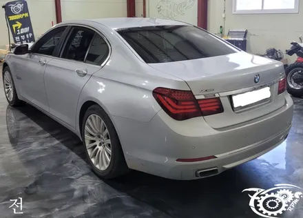 청주 전체랩핑 bmw 740d 사틴다크그레이 7000rpm / 청주, 오창, 진천, 세종, 대전, 천안