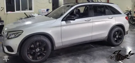 벤츠 glc 220d 블랙유광 크롬죽이기 작업 (7000rpm) / 청주, 오창, 진천, 세종, 대전, 천안