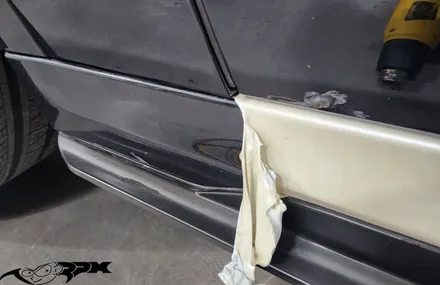 청주 7000RPM 랩핑샵 BMW X6 3M2080 사틴블랙 재시공 / 청주, 오창, 진천, 세종, 대전, 천안