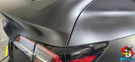 청주랩핑샵 7000rpm 테슬라 모델 Y 3M 사틴 블랙 전체시공 / 청주 남촌동