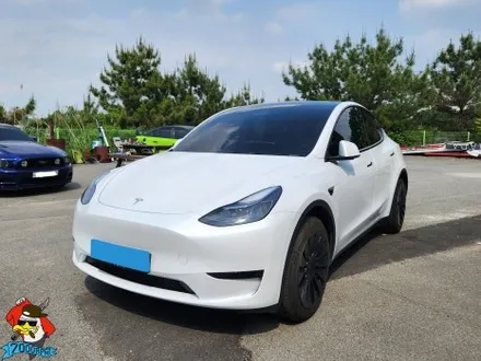 청주랩핑샵 7000rpm 테슬라 모델 Y 3M 사틴 블랙 전체시공 / 청주 남촌동