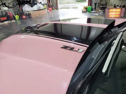청주랩핑샵 7000rpm 쉐보레 카마로 글램 베이비핑크 전체시공 / 청주, 오창, 진천, 세종, 대전, 천안
