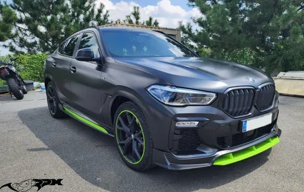 청주 7000RPM 랩핑샵 BMW X6 3M2080 사틴블랙 재시공 / 청주, 오창, 진천, 세종, 대전, 천안
