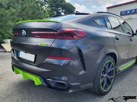 청주 7000RPM 랩핑샵 BMW X6 3M2080 사틴블랙 재시공 / 청주, 오창, 진천, 세종, 대전, 천안