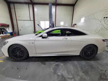 청주랩핑샵 7000rpm 벤츠 S63 글램 다크 실버 전체시공 / 청주, 오창, 진천, 세종, 대전, 천안
