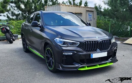 청주 7000RPM 랩핑샵 BMW X6 3M2080 사틴블랙 재시공 / 청주, 오창, 진천, 세종, 대전, 천안