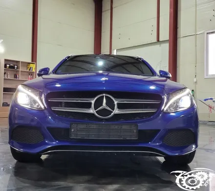 청주 벤츠 c220d 전체 랩핑 진행 (7000rpm) / 청주, 오창, 진천, 세종, 대전, 천안