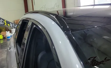 벤츠 glc 220d 블랙유광 크롬죽이기 작업 (7000rpm) / 청주, 오창, 진천, 세종, 대전, 천안