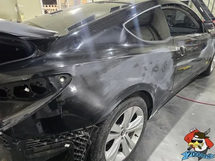 청주랩핑 7000rpm 제네시스 쿠페 맥스 피아노 블랙 전체랩핑 / 청주 남촌동