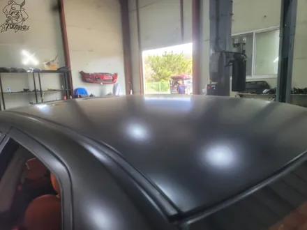 청주랩핑샵 7000rpm 크라이슬러 300c 에이버리 매트 블랙, 매트 오렌지 전체 시공 / 청주 남촌동