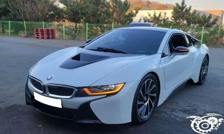 청주 bmw i8 크롬랩핑 제거 작업!(7000rpm) / 청주, 오창, 진천, 세종, 대전, 천안