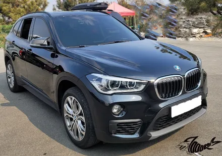 사고수리 후 랩핑 제거하는 bmw x1 / 청주, 오창, 진천, 세종, 대전, 천안