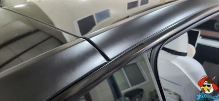 청주랩핑샵 7000rpm 테슬라 모델 Y 3M 사틴 블랙 전체시공 / 청주 남촌동