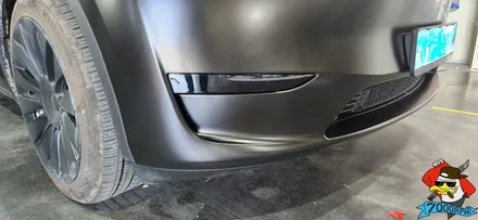 청주랩핑샵 7000rpm 테슬라 모델 Y 3M 사틴 블랙 전체시공 / 청주 남촌동