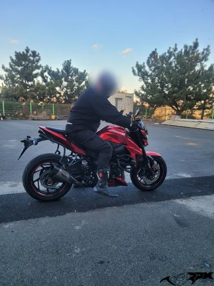 청주 랩핑 스즈키 GSX-S 750 레드 크롬 전체랩핑 / 청주, 오창, 진천, 세종, 대전, 천안