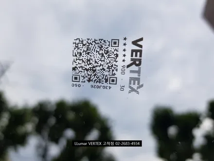 제네시스 GV70 루마 버텍스900, 버텍스700 썬팅 / 서울 구로구 고척동